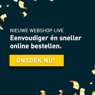 De nieuwe webshop is live!