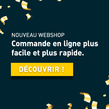 Notre nouveau webshop !