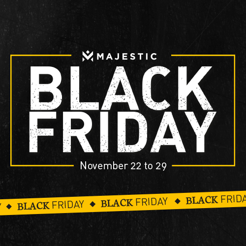 🏴 Majestic Black Friday | up to 30% off PPE!