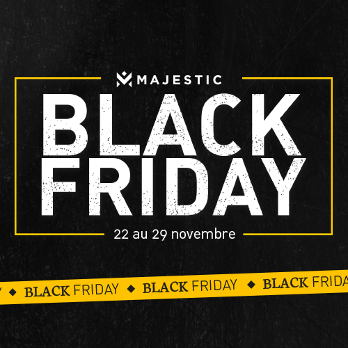 🏴 Majestic Black Friday | jusqu'à 30% de réduction sur les EPI !