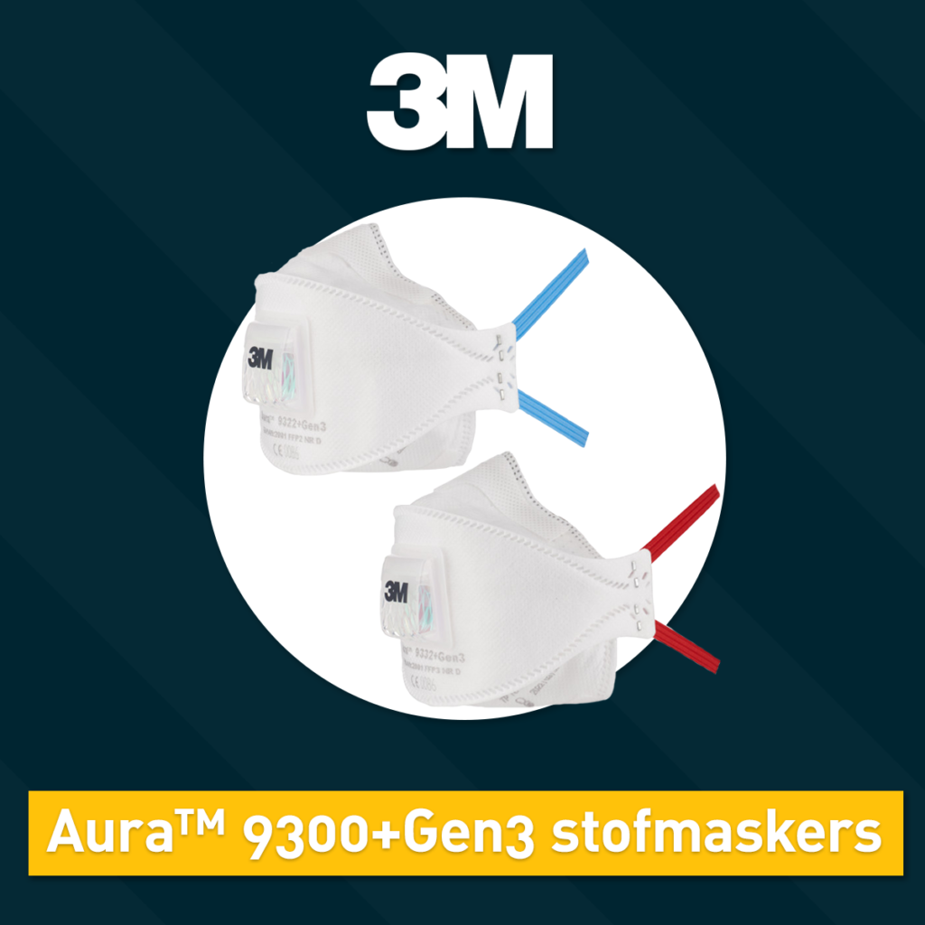 Protect video | 3M™ Aura™ 9300+Gen3 Serie stofmaskers