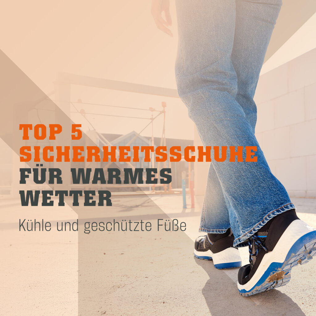 EMMA - Schweißfüße in Ihren Sicherheitsschuhen? Nicht diesen Sommer!