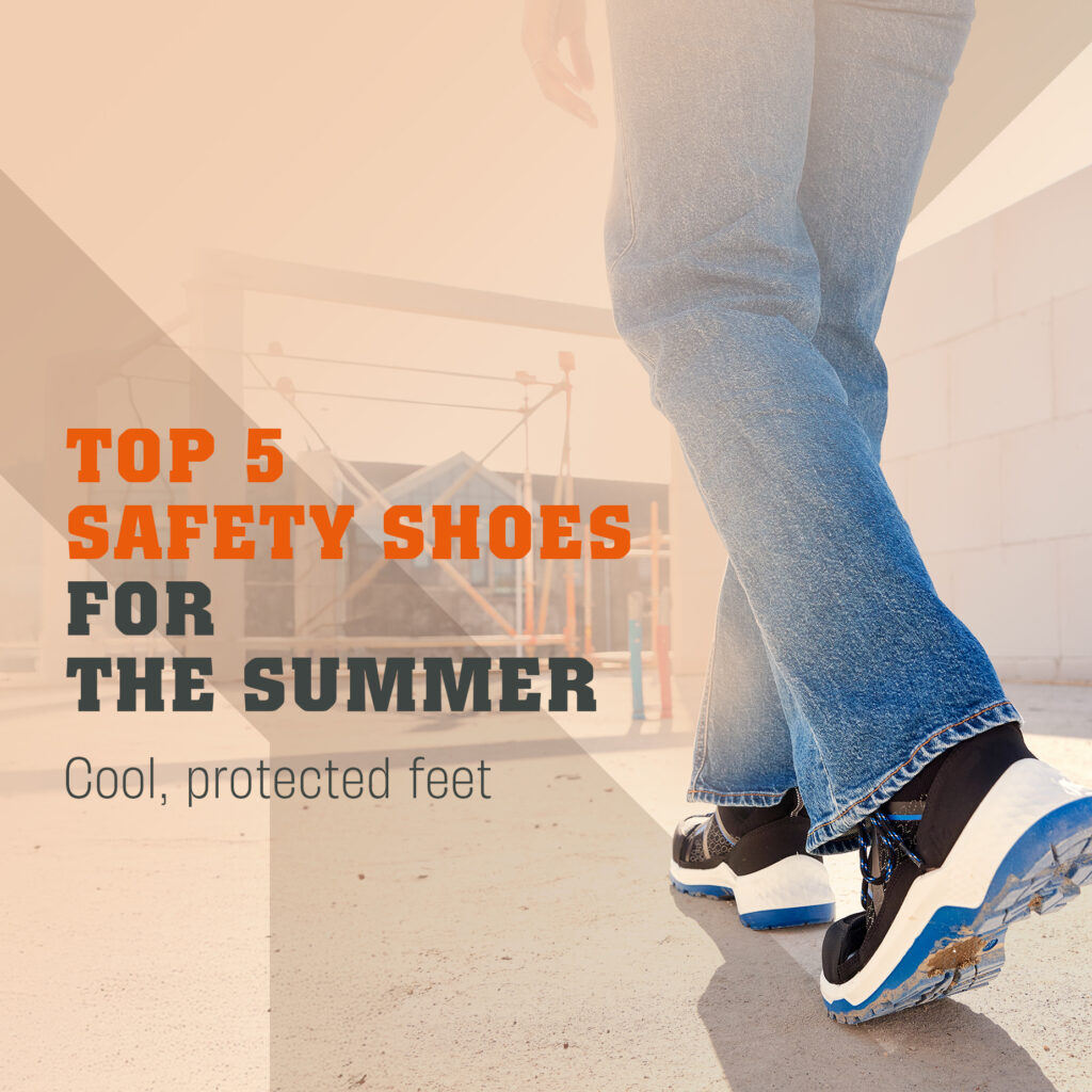 EMMA - Sweaty feet in safety shoes? Not this summer!